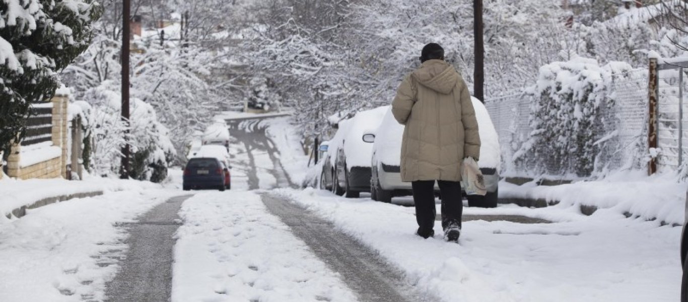 Με χιονοπτώσεις και καταιγίδες ο καιρός της Τετάρτης - Αναλυτικά η πρόγνωση